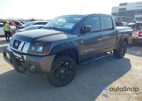 2010 Nissan Titan Se from USA, damaged, VIN 1N6AA0ED1AN314500